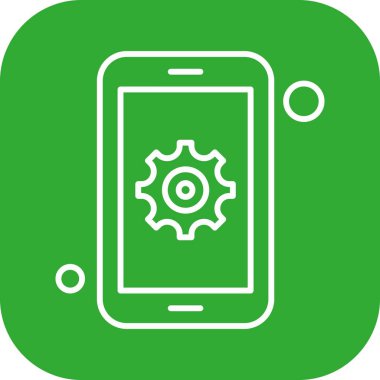 Vektör ayarı Simge illüstrasyonu