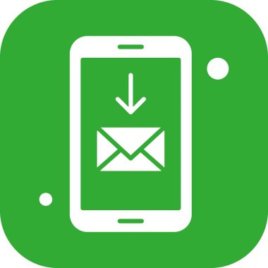  Vektör iletisi Simgesi illüstrasyonu