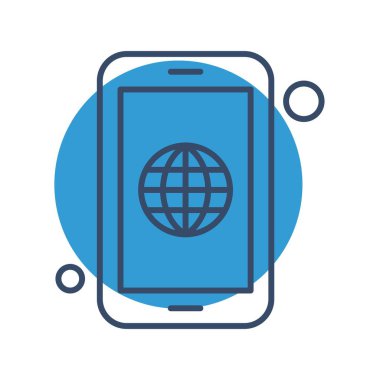  Vektör dünyası Simgesi illüstrasyonu