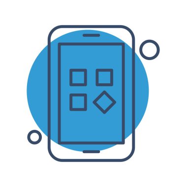 Vektör menüsü Simge illüstrasyonu