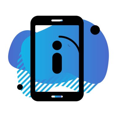 Vektör bilgileri web simgesi