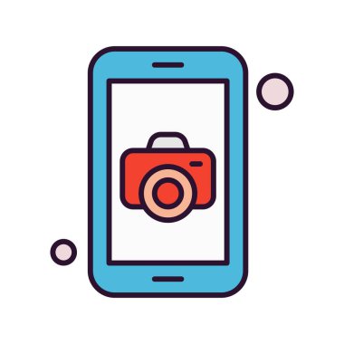 Vektör kamera Simgesi illüstrasyonu