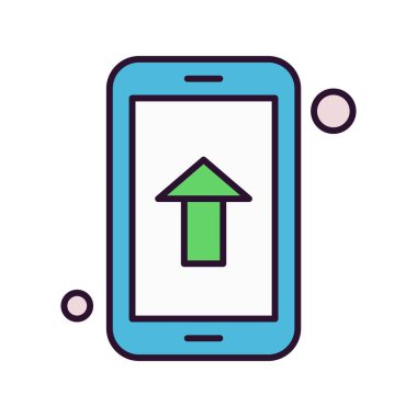  Vektör gönderme Simgesi illüstrasyonu