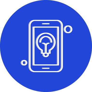 Ampul Simgesi, Vektör illüstrasyonu