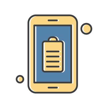 Vektör belgesi Simge illüstrasyonu