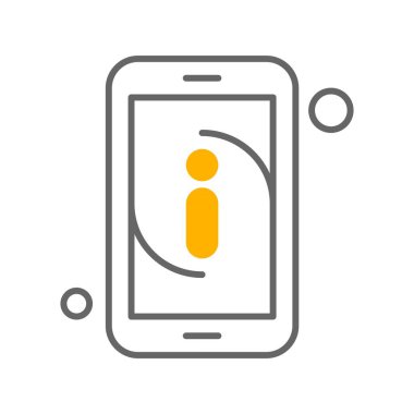 Vektör bilgileri web simgesi