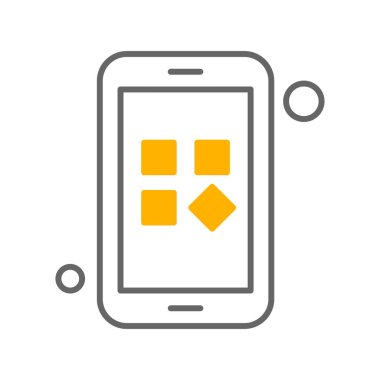 Vektör menüsü Simge illüstrasyonu