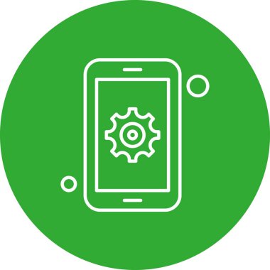 Vektör ayarı Simge illüstrasyonu