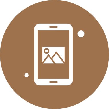 Vektör galerisi simgesi illüstrasyonu