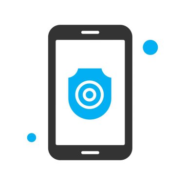 Vektör kalkanı ağ simgesi