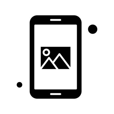 Vektör galerisi simgesi illüstrasyonu