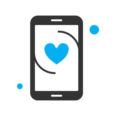 Vektör Kalp Ağı simgesi 