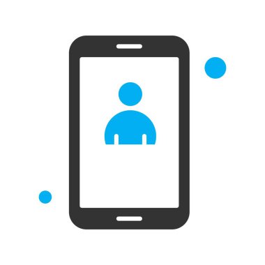  Vektör mobil uygulama simgesi, vektör illüstrasyonu