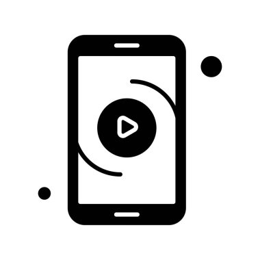  Vektör mobil uygulama simgesi, vektör illüstrasyonu