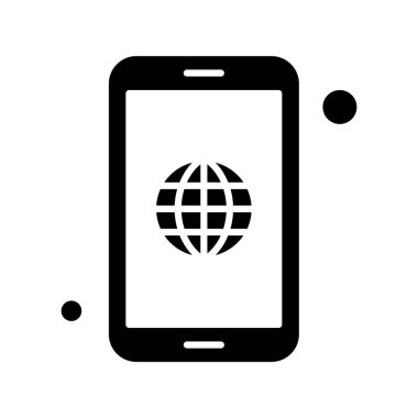  Vektör mobil uygulama simgesi, vektör illüstrasyonu