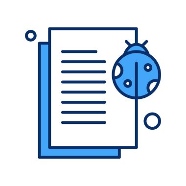 Vektör hacker Simgesi, vektör illüstrasyonu