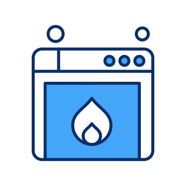 Vektör hacker Simgesi, vektör illüstrasyonu