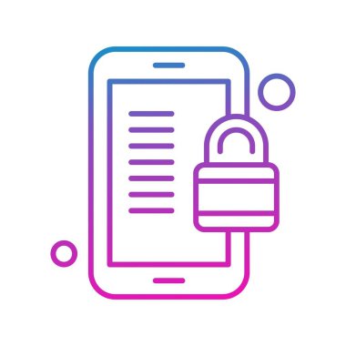 Vektör Kilit Simgesi, güvenlik kavramı