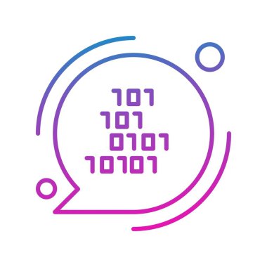 Vektör hacker Simgesi, vektör illüstrasyonu