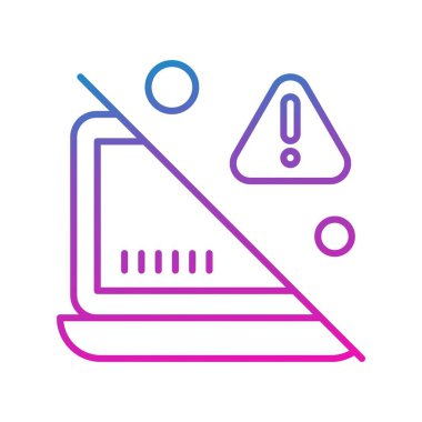  dizüstü bilgisayar simgesi, vektör illüstrasyonu