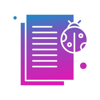 Vektör hacker Simgesi, vektör illüstrasyonu