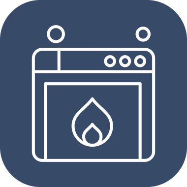 Vektör hacker Simgesi, vektör illüstrasyonu