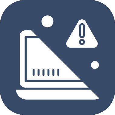 dizüstü bilgisayar simgesi, vektör illüstrasyonu