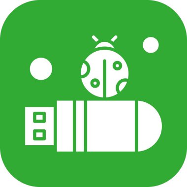   usb Simgesi, Vektör illüstrasyonu