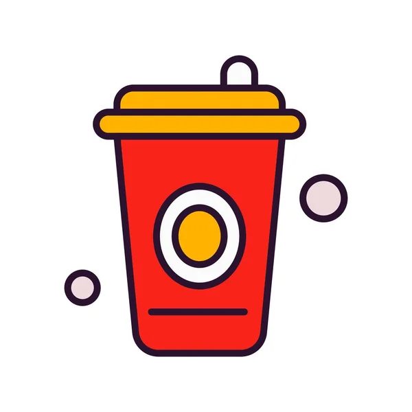 Vector Drink Web Ikone — Stockvektor