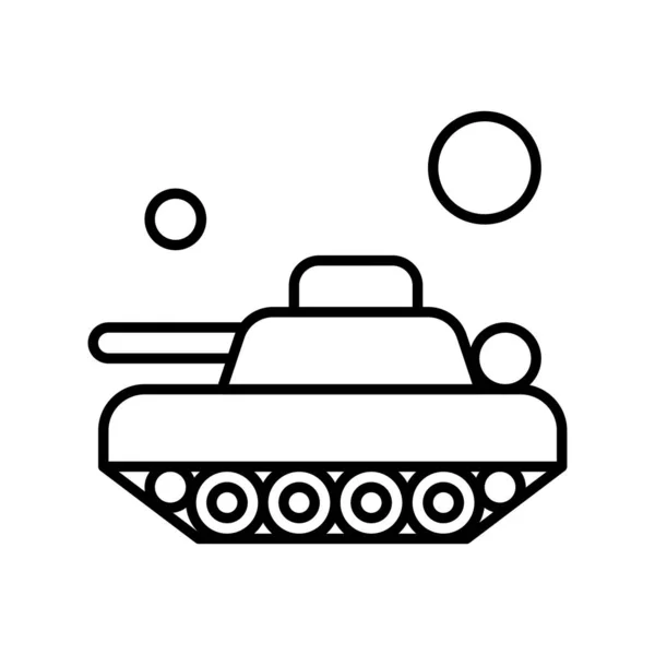 Vector Army Icon Vector Illustration — Stock Vector