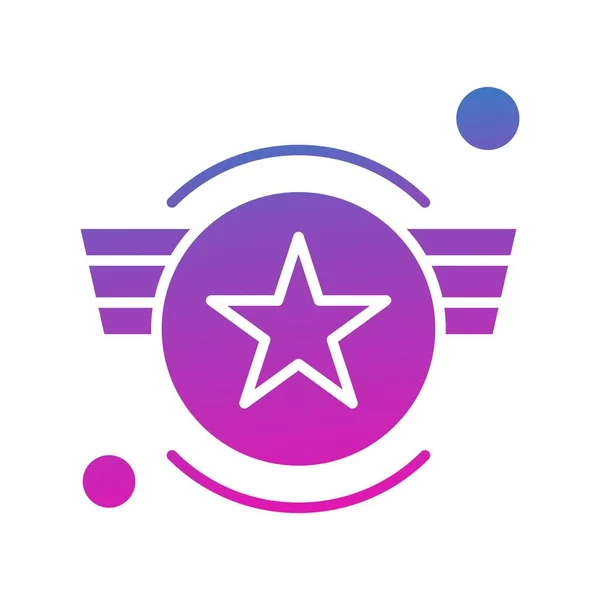 Vector Army Icon Vector Illustration — 스톡 벡터