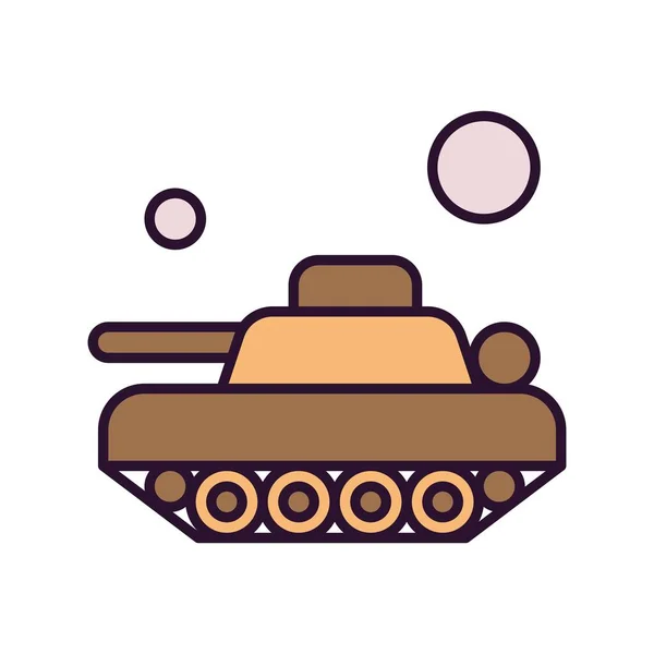 Icono Del Ejército Vectorial Ilustración Vectorial — Vector de stock