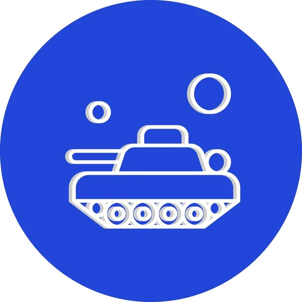 Vector Army Icon Vector Illustration — 스톡 벡터