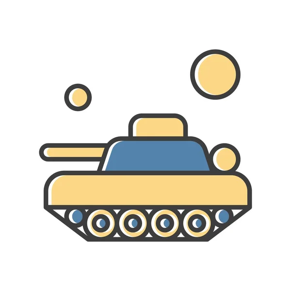 Icono Del Ejército Vectorial Ilustración Vectorial — Vector de stock