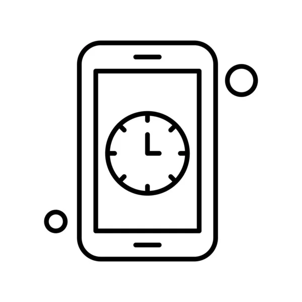 Colorido Icono Del Reloj Del Vector — Archivo Imágenes Vectoriales