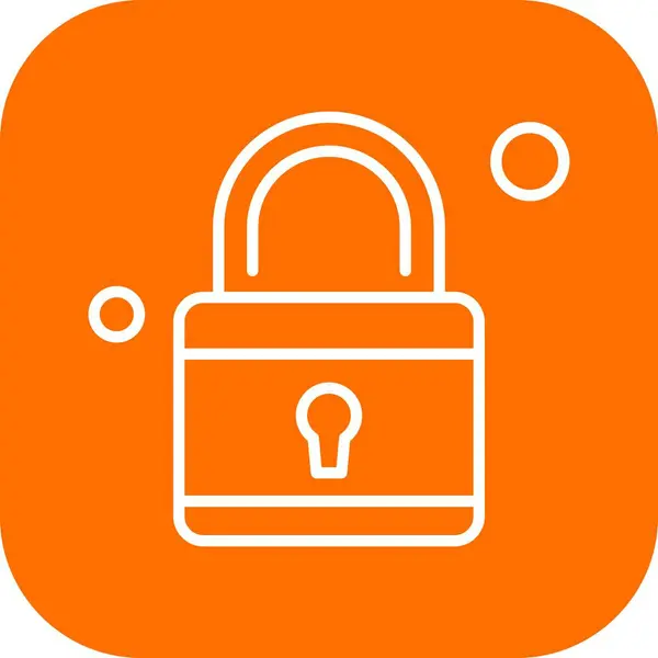 Vector Lock Icon — 스톡 벡터