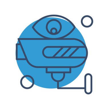  Kamera Simgesi, Vektör illüstrasyonu