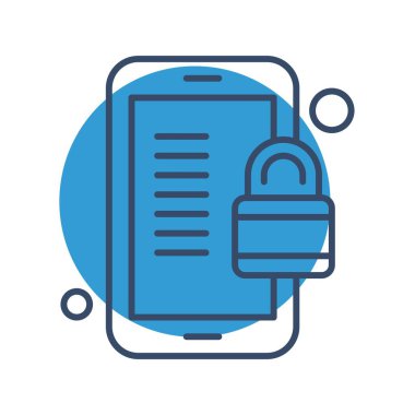 Vektör Kilit Simgesi, güvenlik kavramı