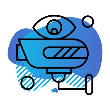  Kamera Simgesi, Vektör illüstrasyonu