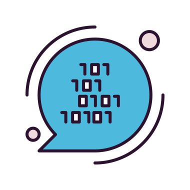 Vektör hacker Simgesi, vektör illüstrasyonu