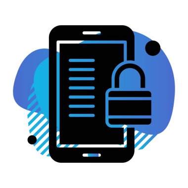 Vektör Kilit Simgesi, güvenlik kavramı