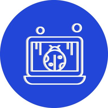  dizüstü bilgisayar simgesi, vektör illüstrasyonu