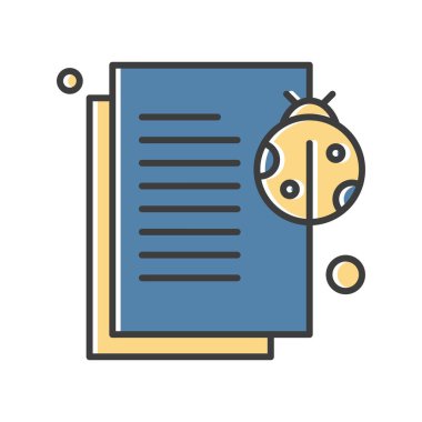 Eğitim simgesi, vektör illüstrasyonu