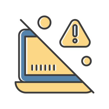  dizüstü bilgisayar simgesi, vektör illüstrasyonu