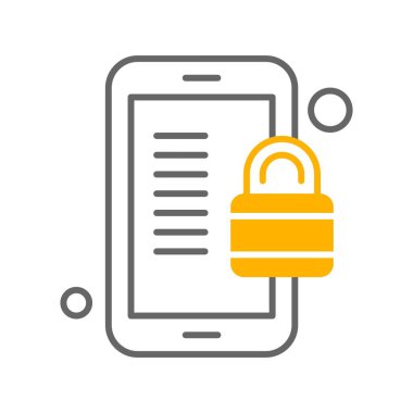 Vektör Kilit Simgesi, güvenlik kavramı