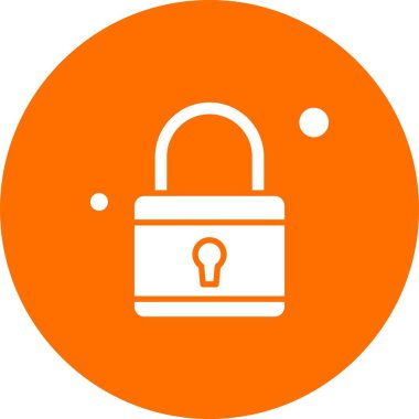 Vektör Kilit Simgesi, güvenlik kavramı