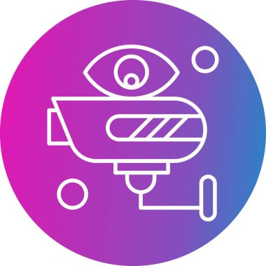  Kamera Simgesi, Vektör illüstrasyonu