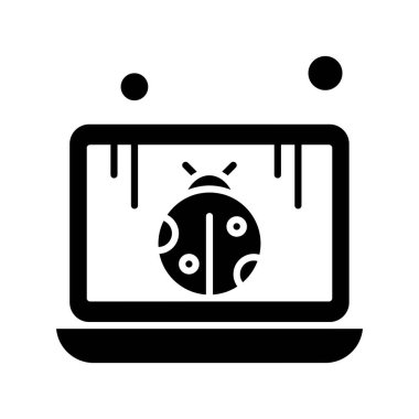  dizüstü bilgisayar simgesi, vektör illüstrasyonu