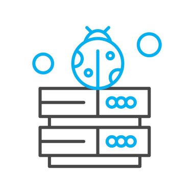 Eğitim simgesi, vektör illüstrasyonu