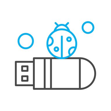 Eğitim simgesi, vektör illüstrasyonu